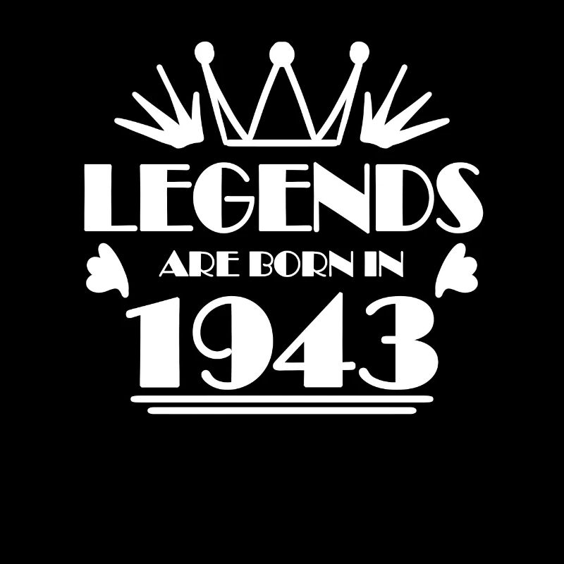 1943 - Né 1943 - Année de construction 1943 Don