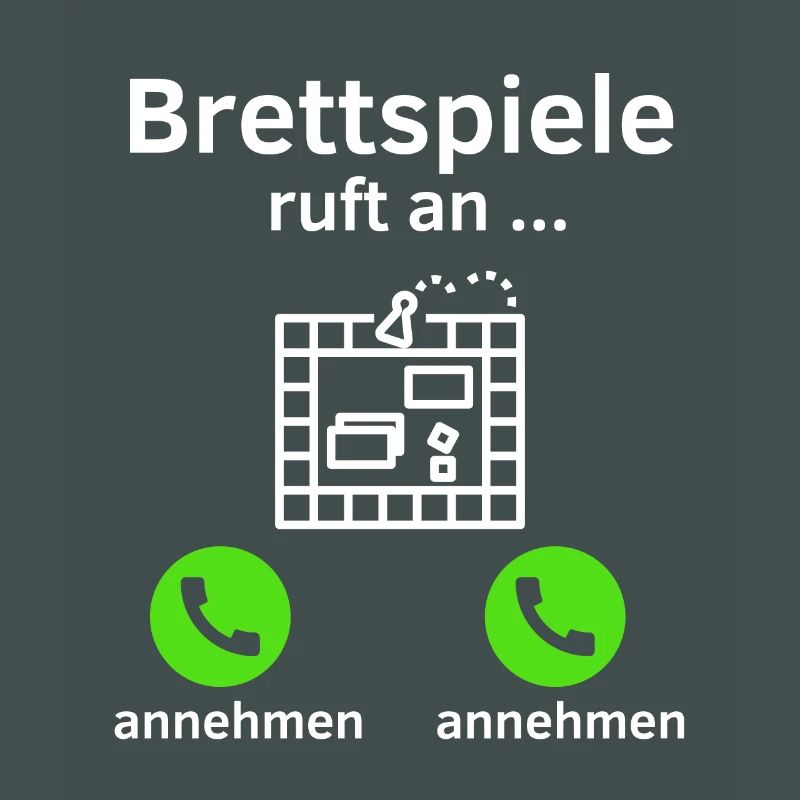Brettspiele ruft an - annehmen oder annehmen?