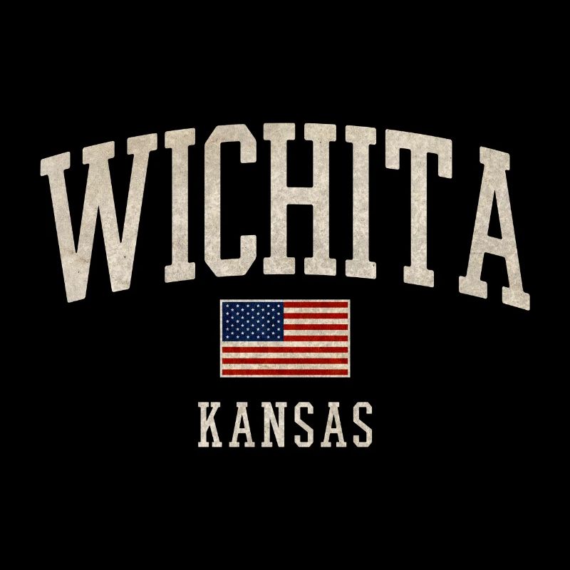 Arche du drapeau ancien de Wichita, Kansas