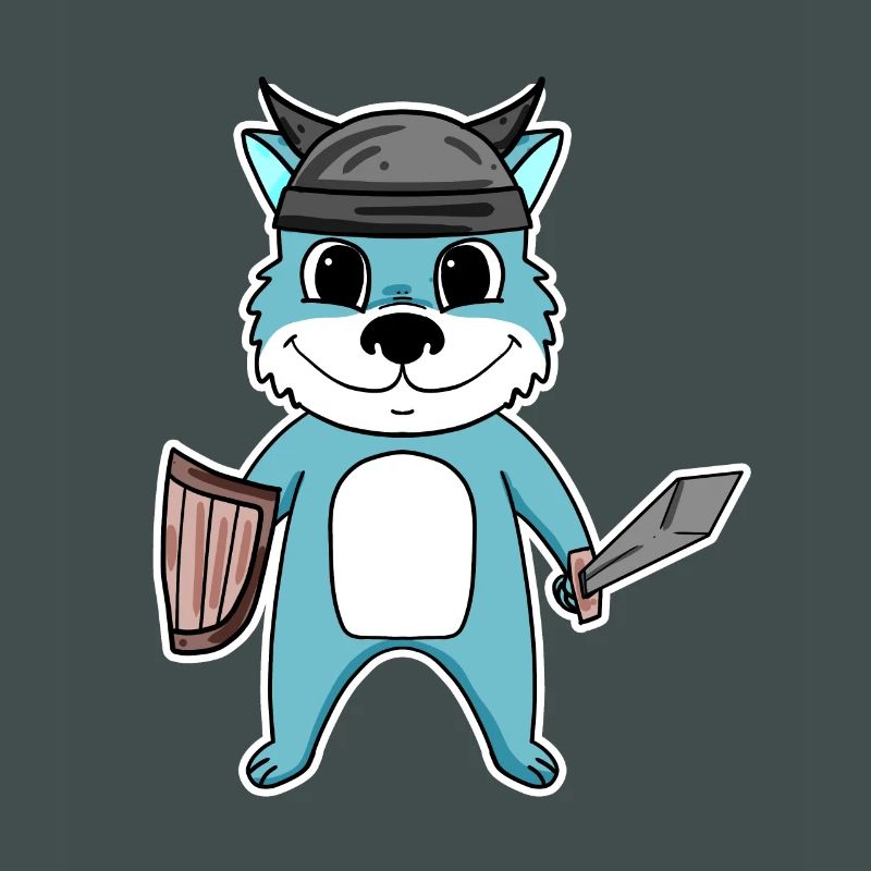 Wikinger Wolf