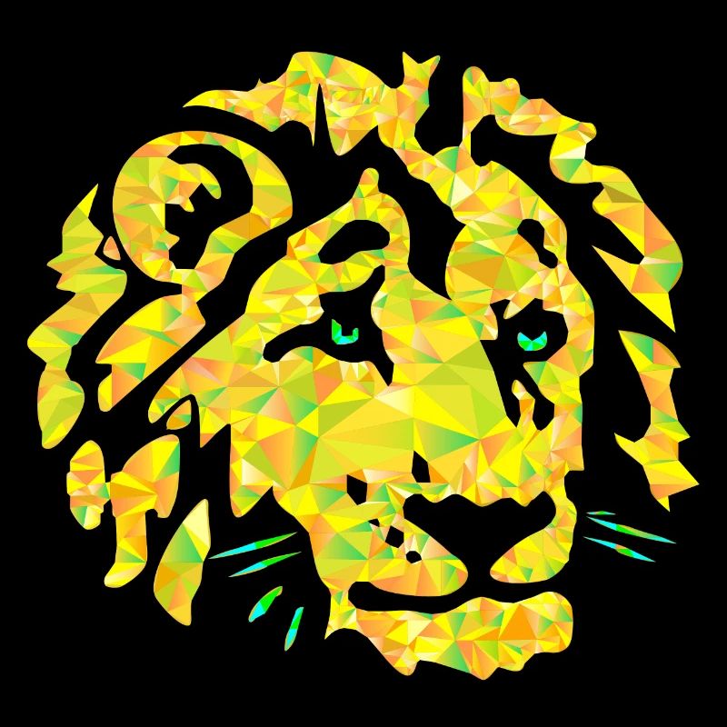 Polygon Leo Head