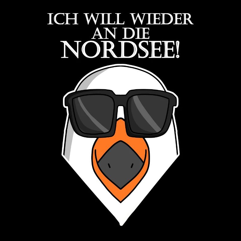 Nordsee Plattdeutsch Spruch Moin Möwe