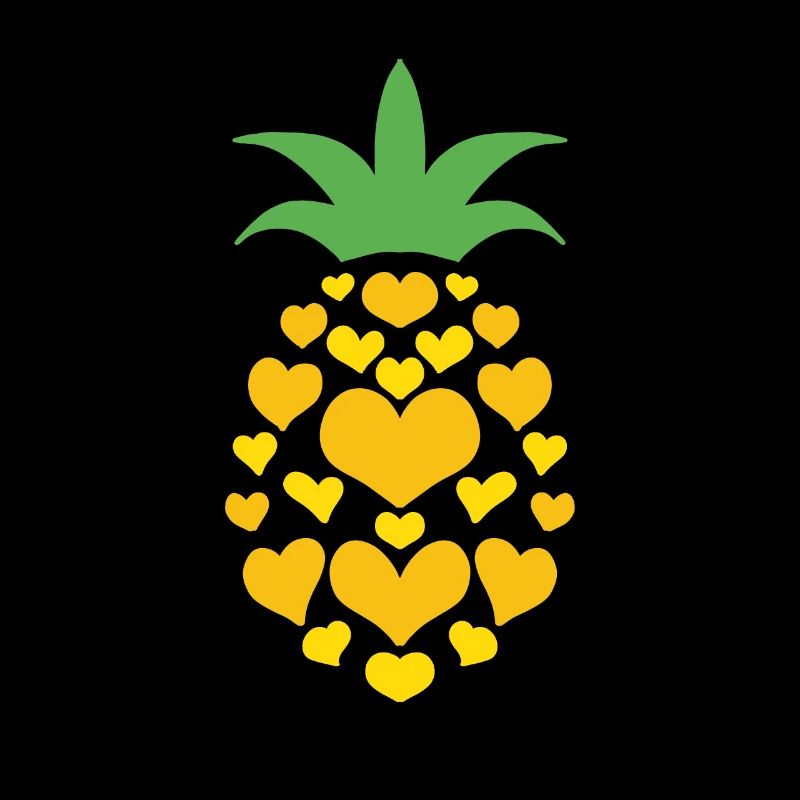 Ananas Herz