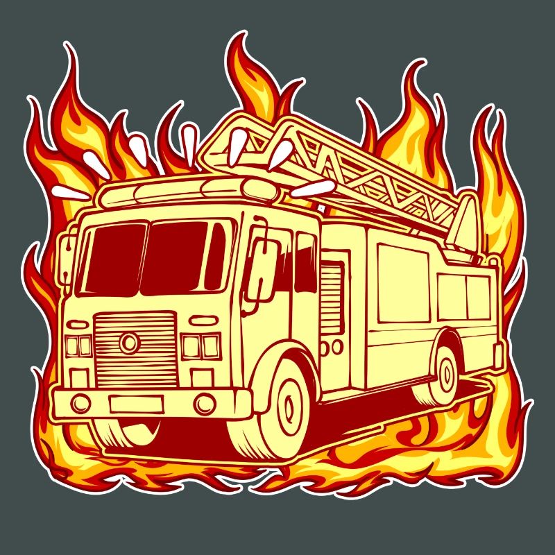 Fire Burning Fire Brigade Fire Engine Fire Protection