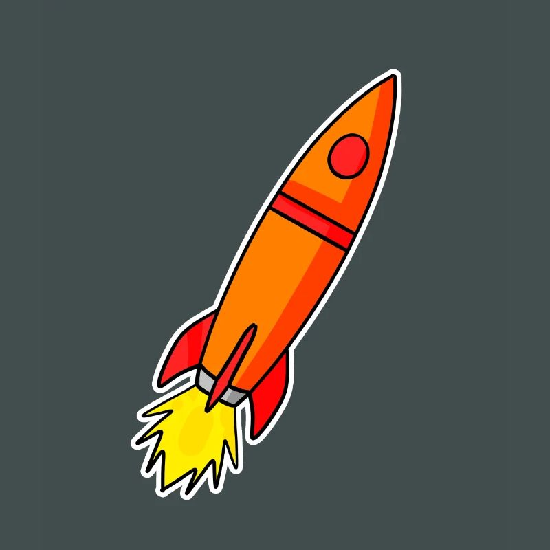 Fusée Orange