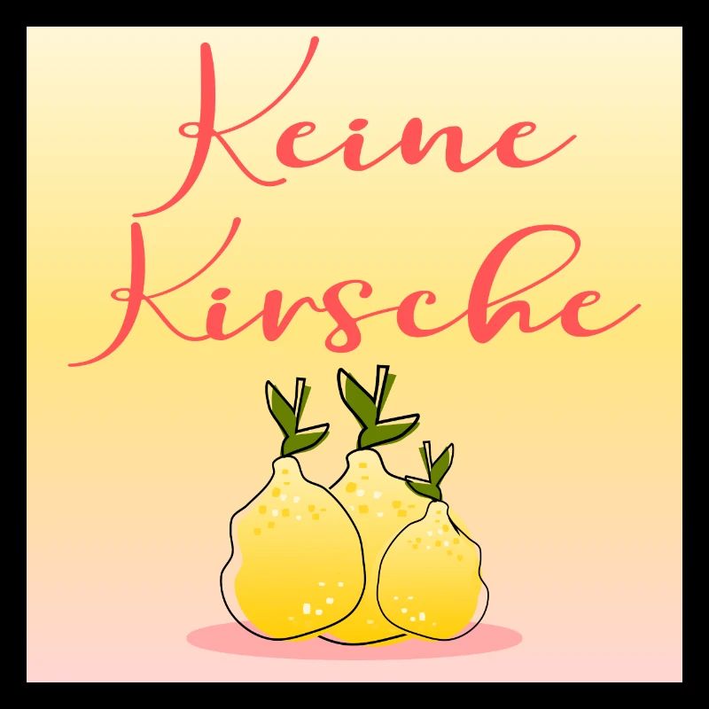 Früchte Zitronen - Kirsche
