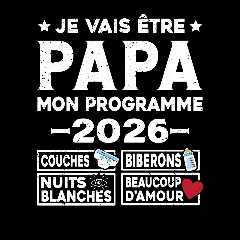 Je vais être papa mon programme en 2026