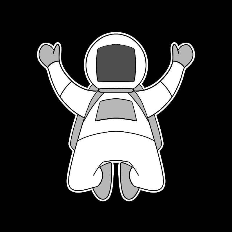 Astronaut Motiv