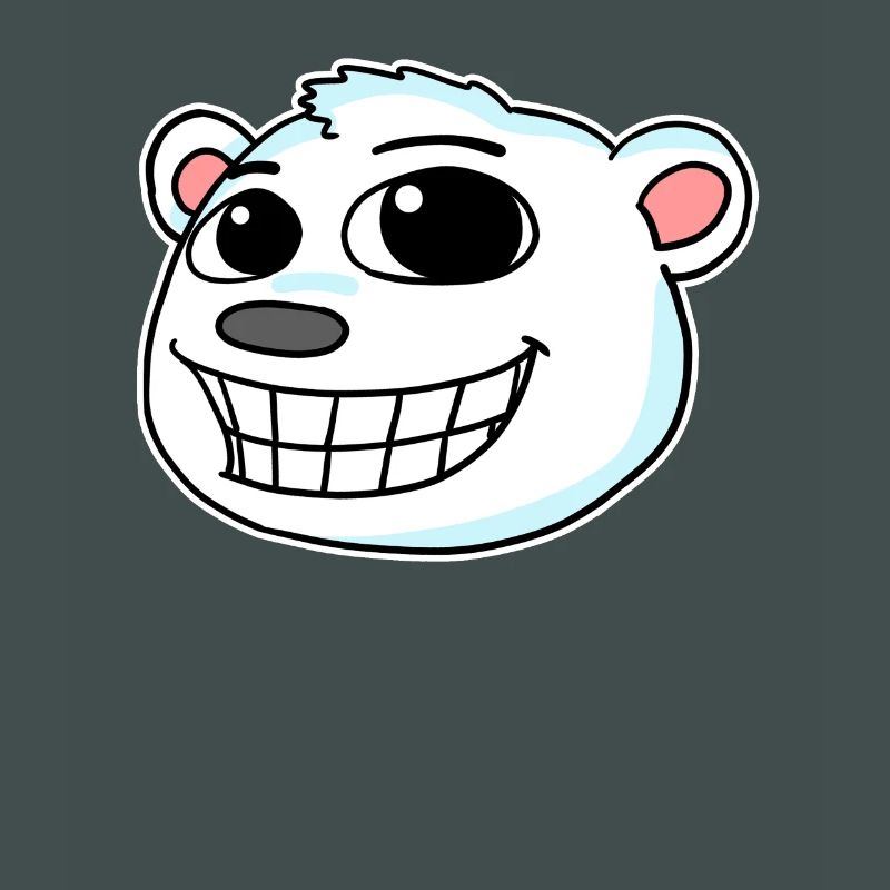 Eisbär Kopf