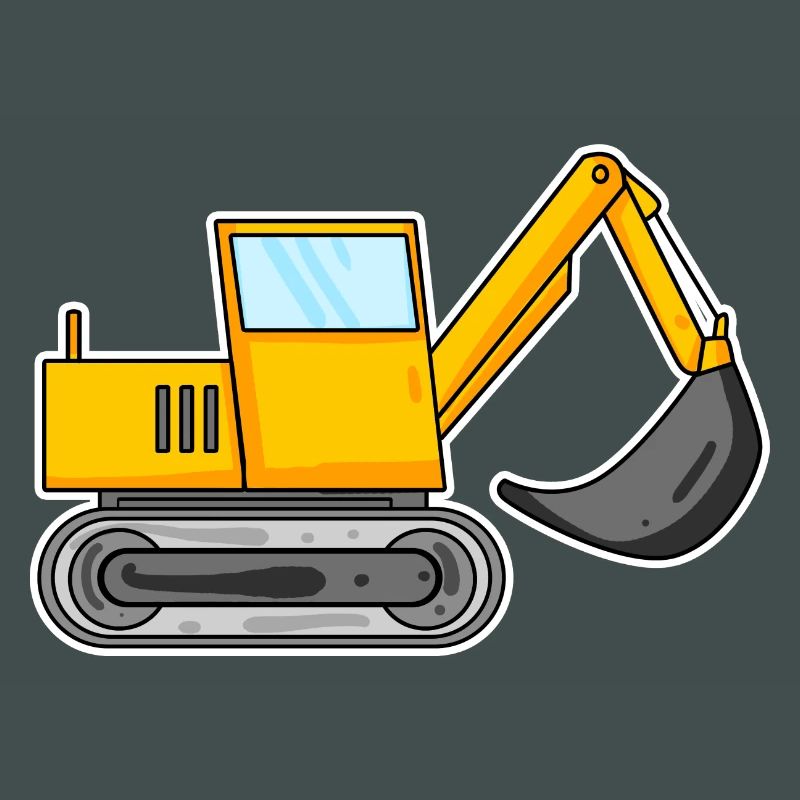 Bagger Baustelle Baggerfahrer