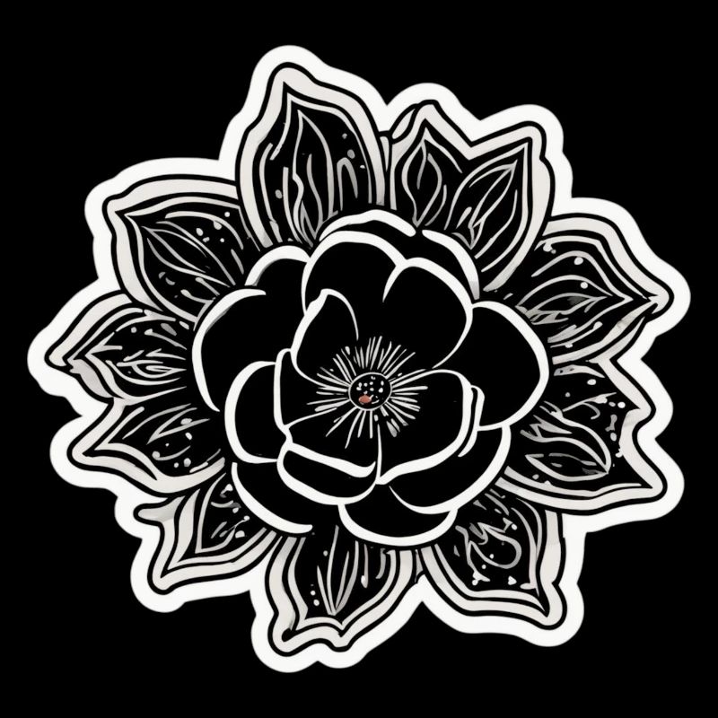 Die Schönheit und der Charme einer einfarbigen Blume