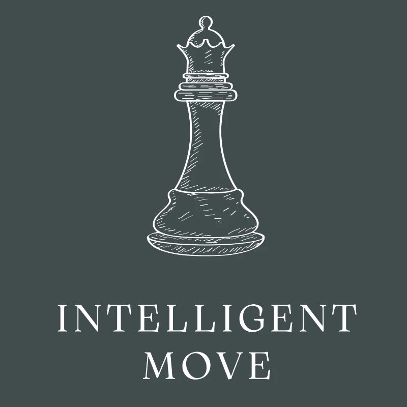 Intelligent Move Chess Strategy Mindset Tee