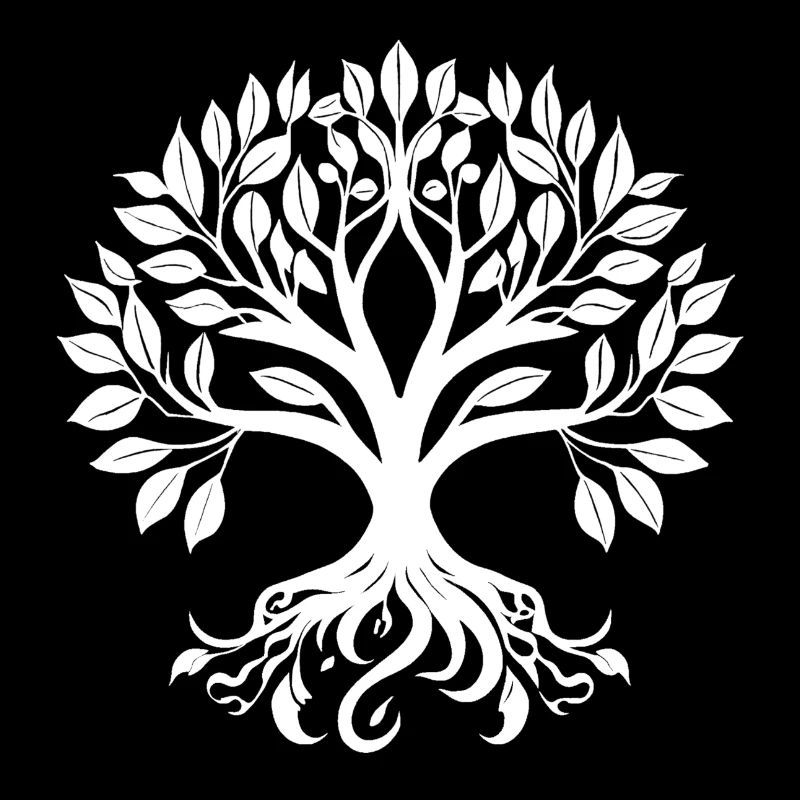 arbre de vie, symbole arbre, logo arbre