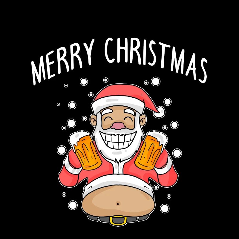 Weihnachtsmann Weihnachten Bier