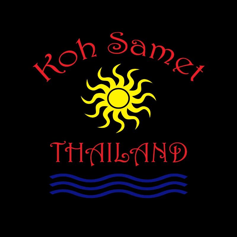 Île de Koh Samet Conception du soleil et des vagues