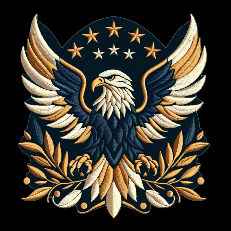 Sternengesprenkelter Banner-Adler