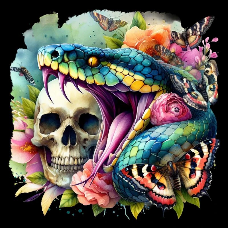 Snake Skull