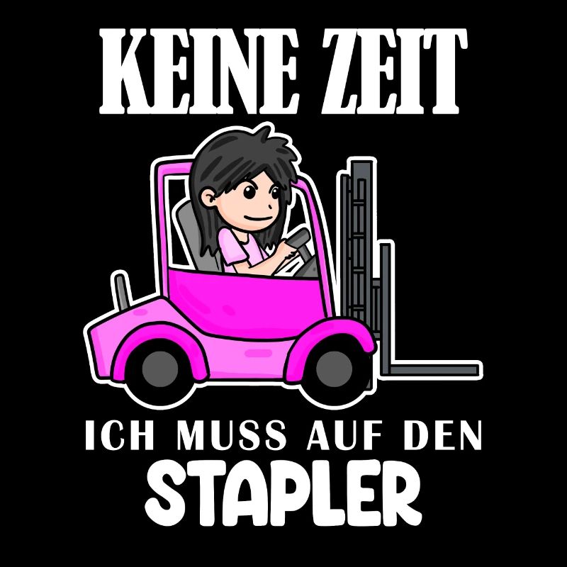 Stapler Gabelstapler Lager Logistik Damen