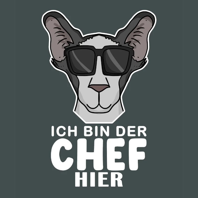 Chef Spruch Anführer Hund