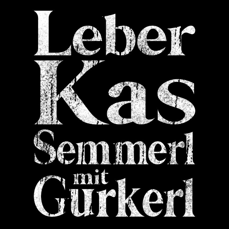 Leberkäs Semmerl with gherkins – dialect