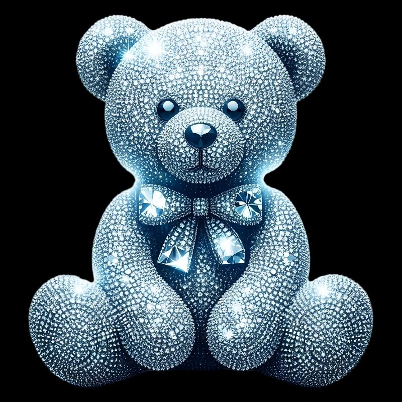 Crystal Bear Diamond Diamonds
