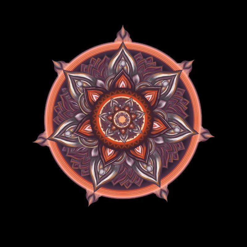 Inner Compass – Calm Symbolic Art