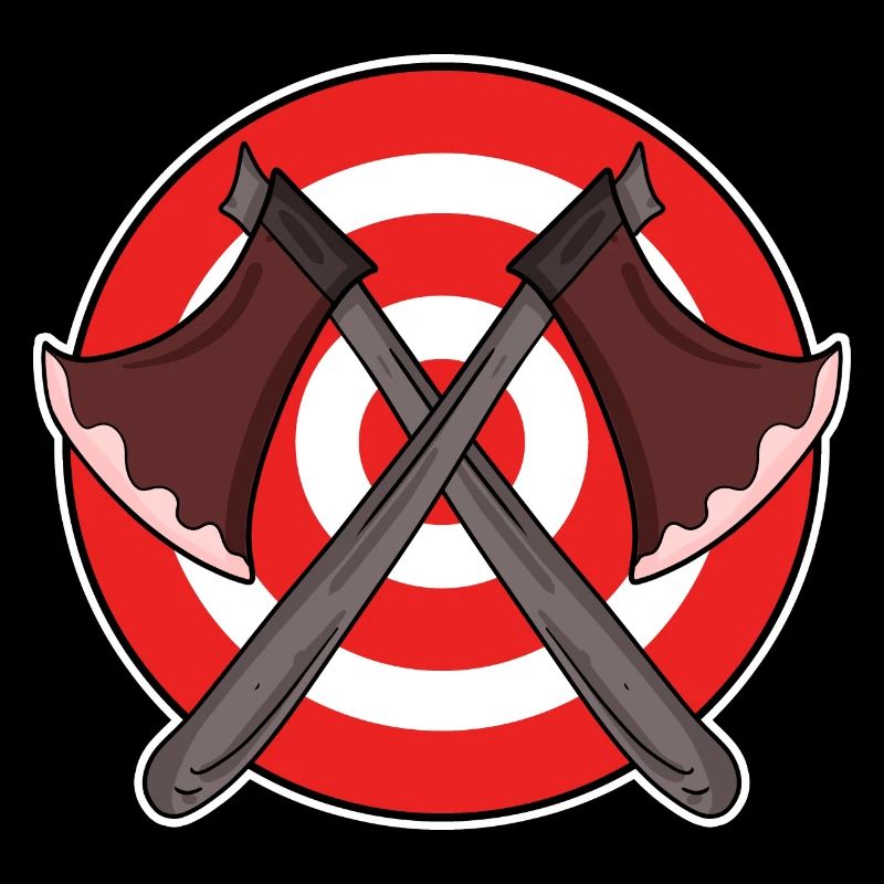 Axe Thrower Target Axe Throw Gift
