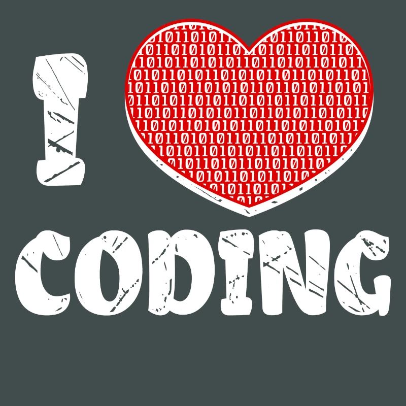 Developer Heart Coding Statement Programmer