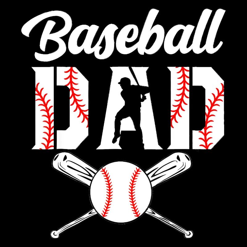 Baseball Dad Emblem Tee