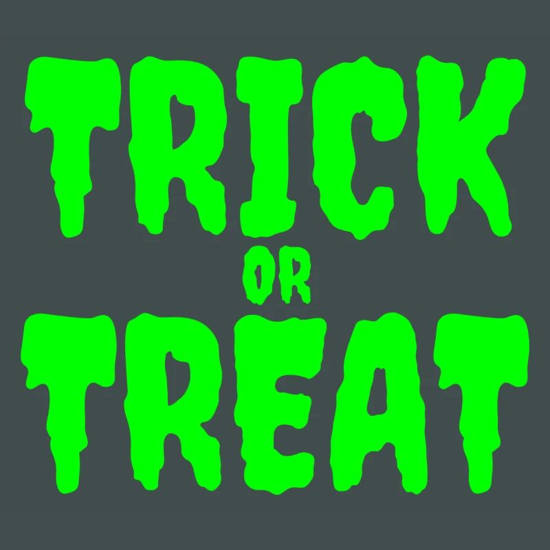 Im Dunkeln leuchtendes Süßes-oder-Saures-Design