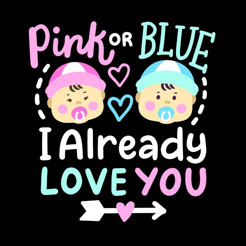 Pink oder Blau Gender-Reveal-Party