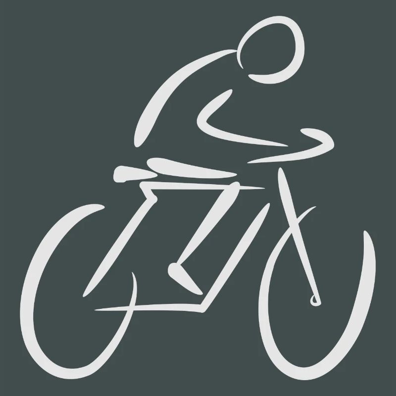 Cyclists on bicycles