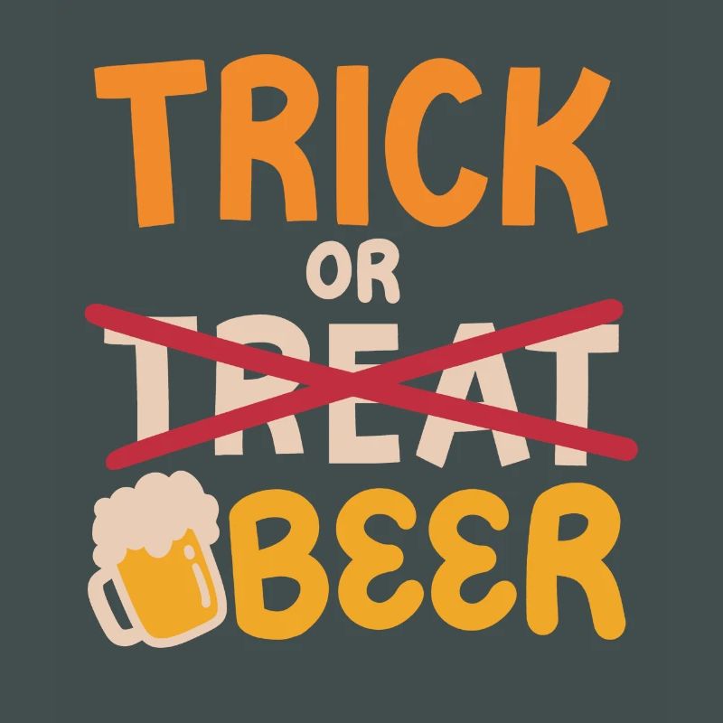 Süßes oder Saures Halloween Bier trinken