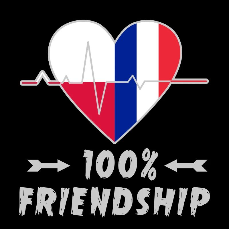 Polen und Frankreich 100% Freundschaft