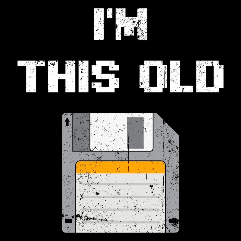Retro Diskette Era T-Shirt