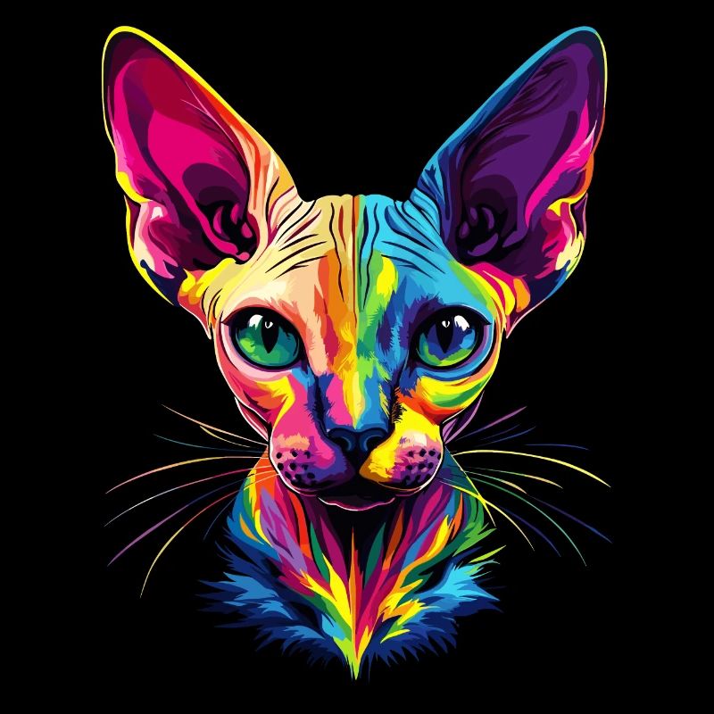 Chat Sphynx Chat Sphynx Chat Canadien Mignon Sphinx