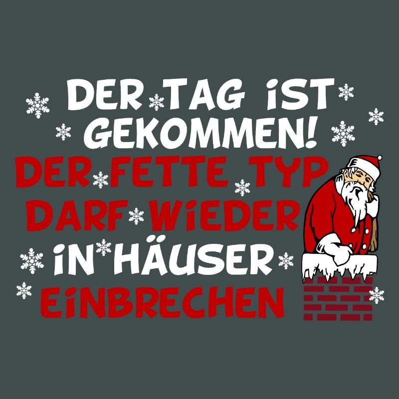 Weihnachten Dicker Weihnachtsmann
