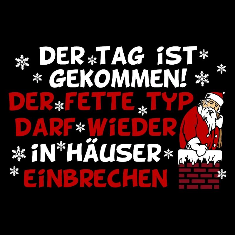 Weihnachten Dicker Weihnachtsmann