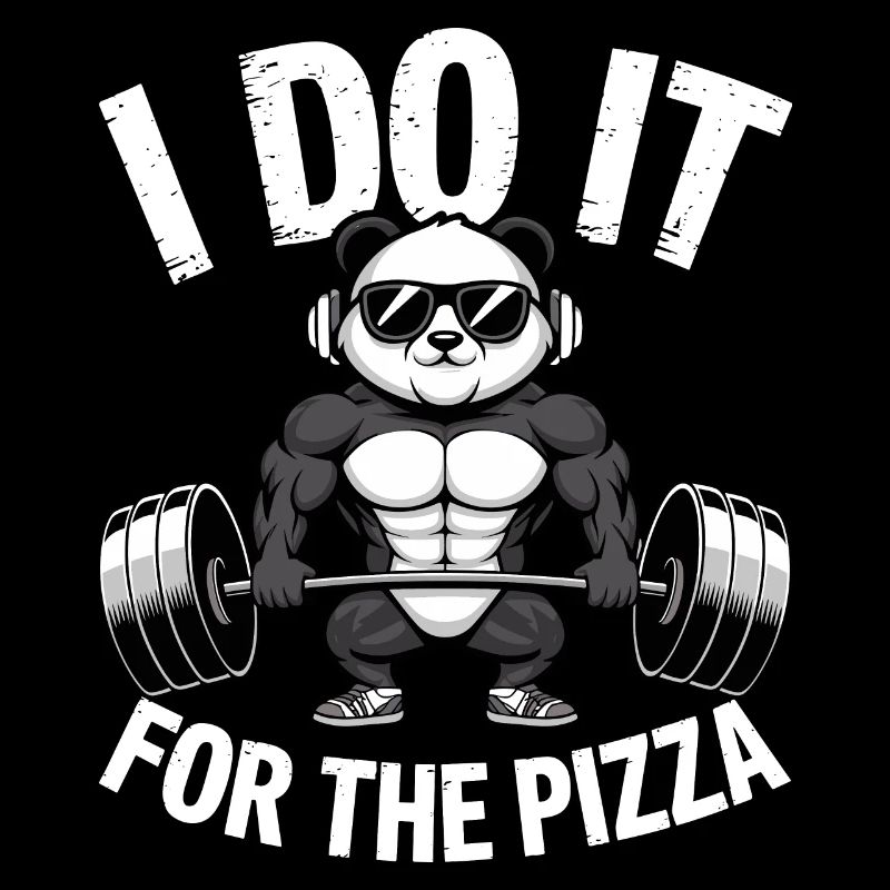 Je le fais pour le bodybuilder Pizza Barbell