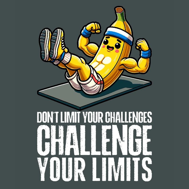 Challenge Your Limits Bodybuilder Abs