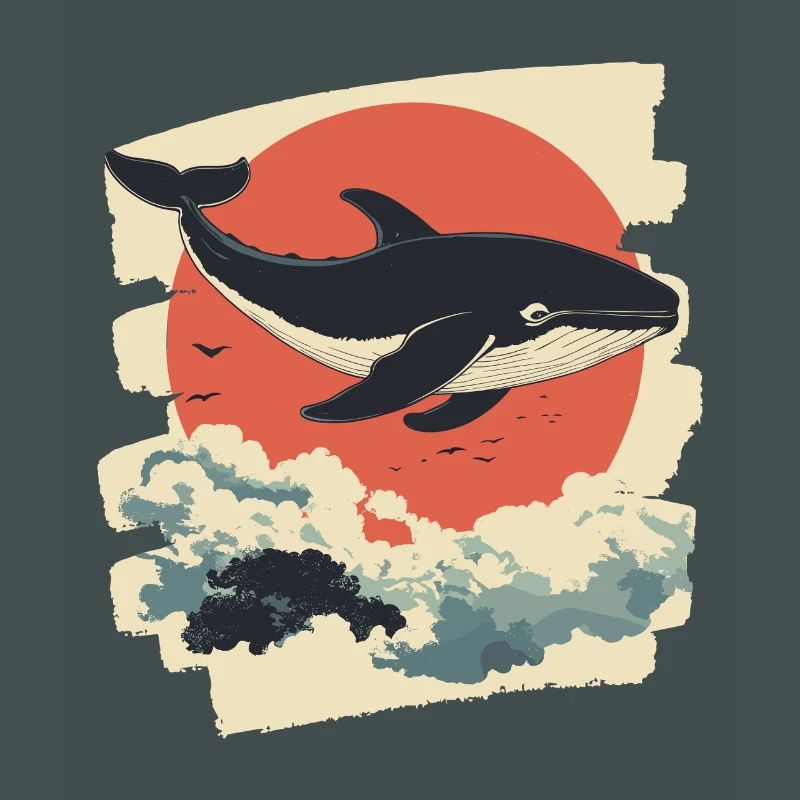 Whale Retro
