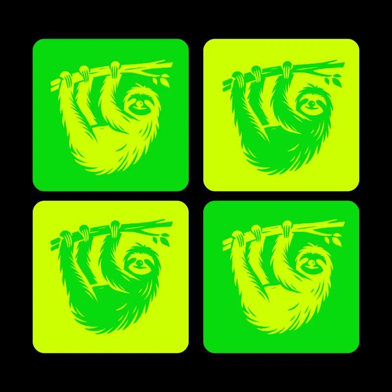 Relaxed sloth – take it easy