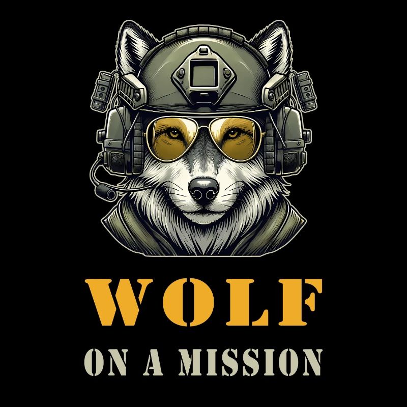 Wolf on a mission