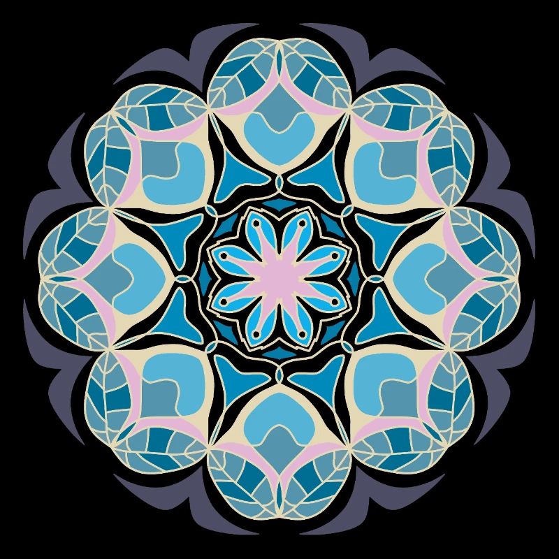 Beach day Mandala
