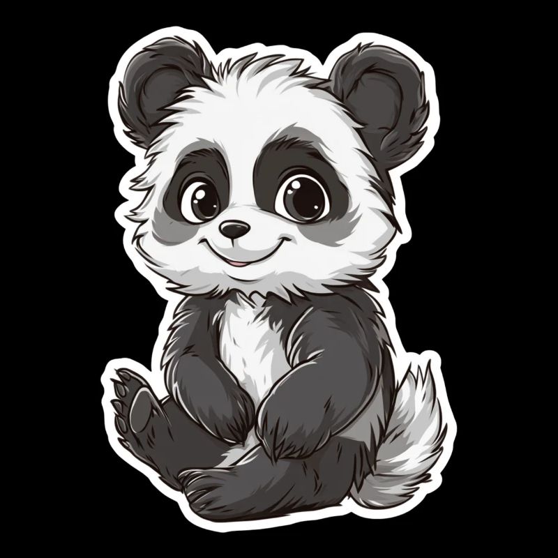 Ours panda mignon