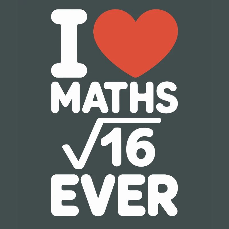 Math J’adore les maths Maths Nerd Professeur de mathématiques