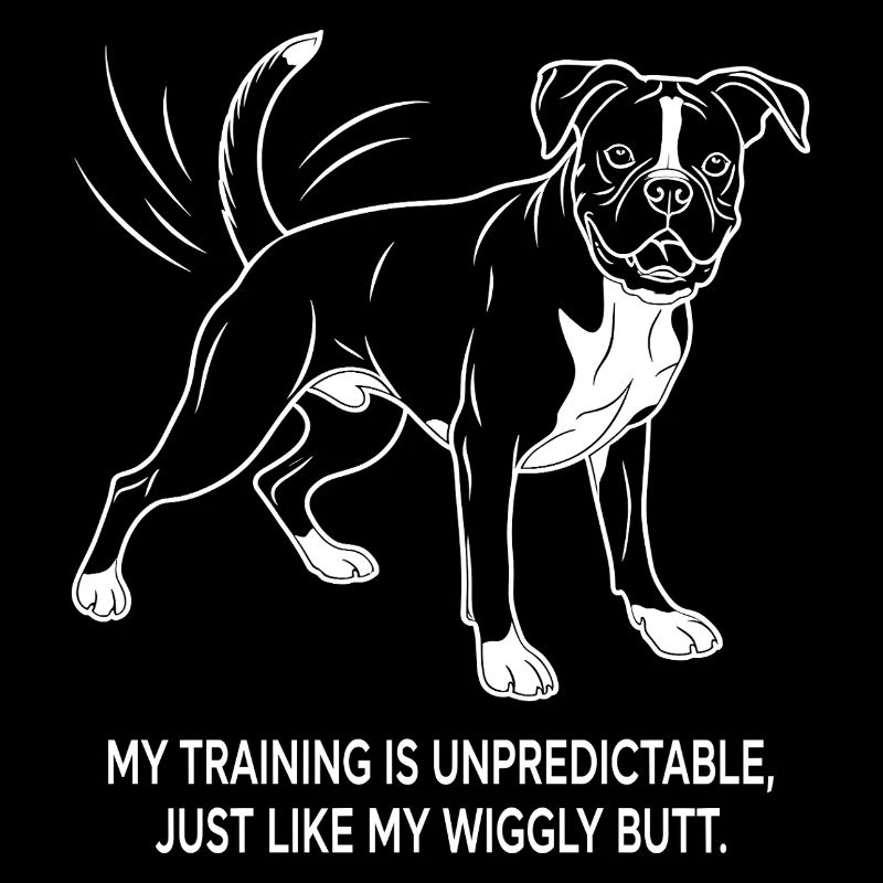 Unpredictable training and wobbly buttocks