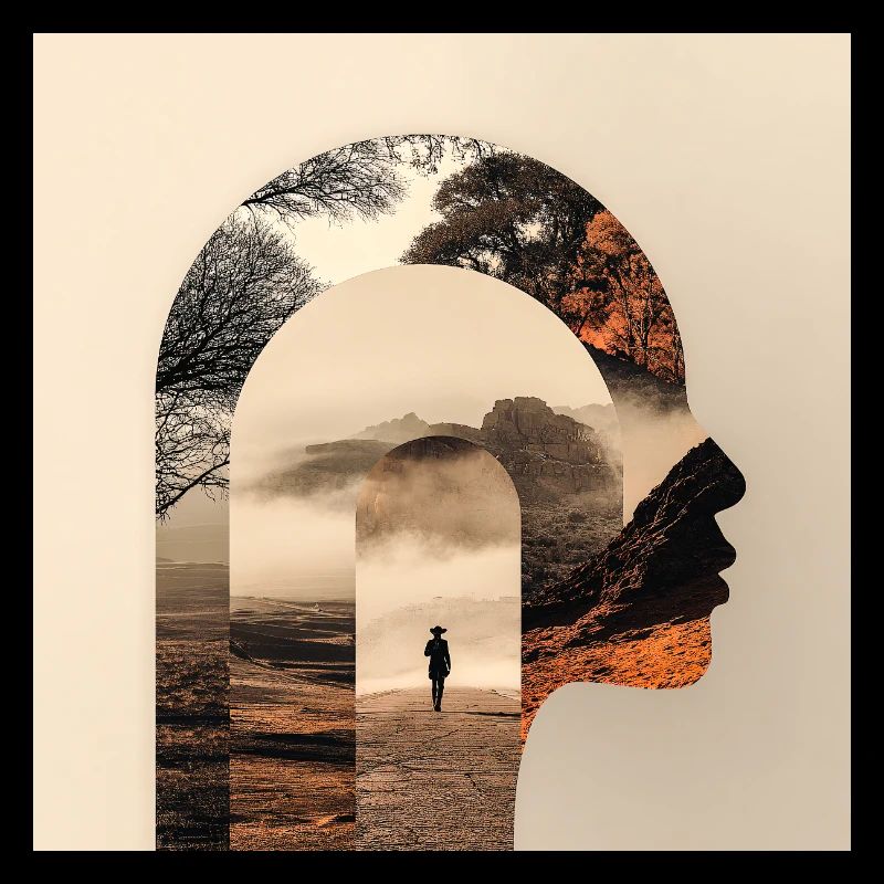 Silhouette Nature Counseling Design