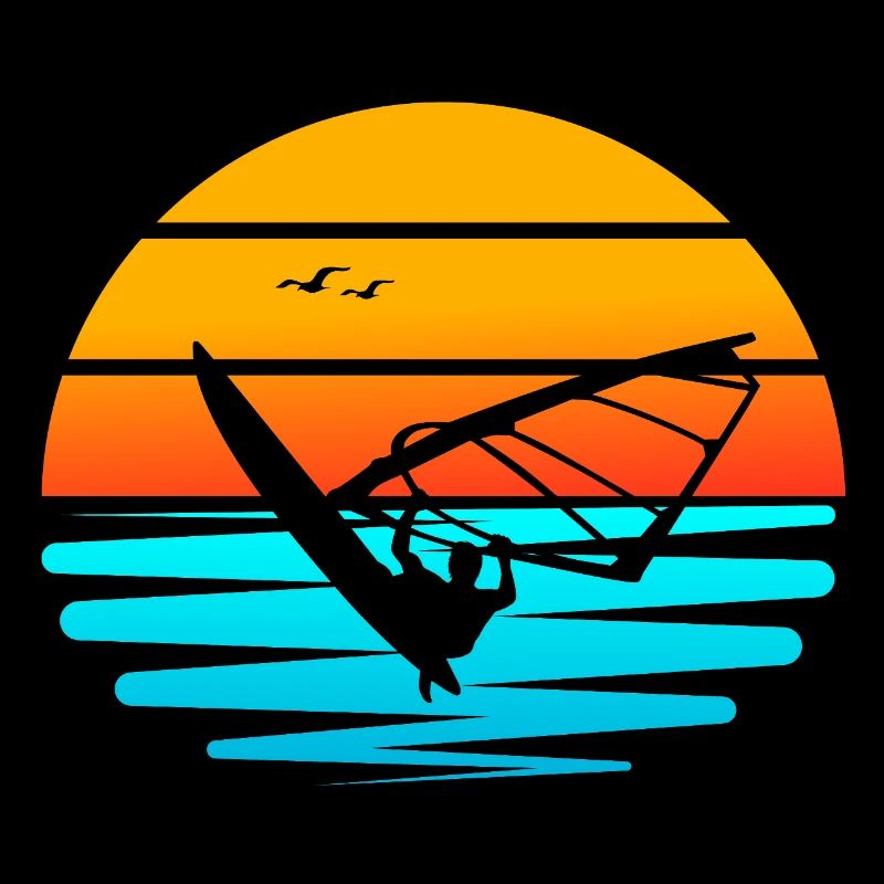 Windsurfing at Sunset