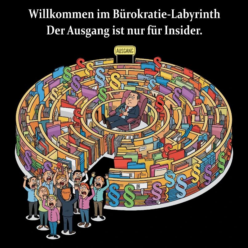 Bureaucracy labyrinth